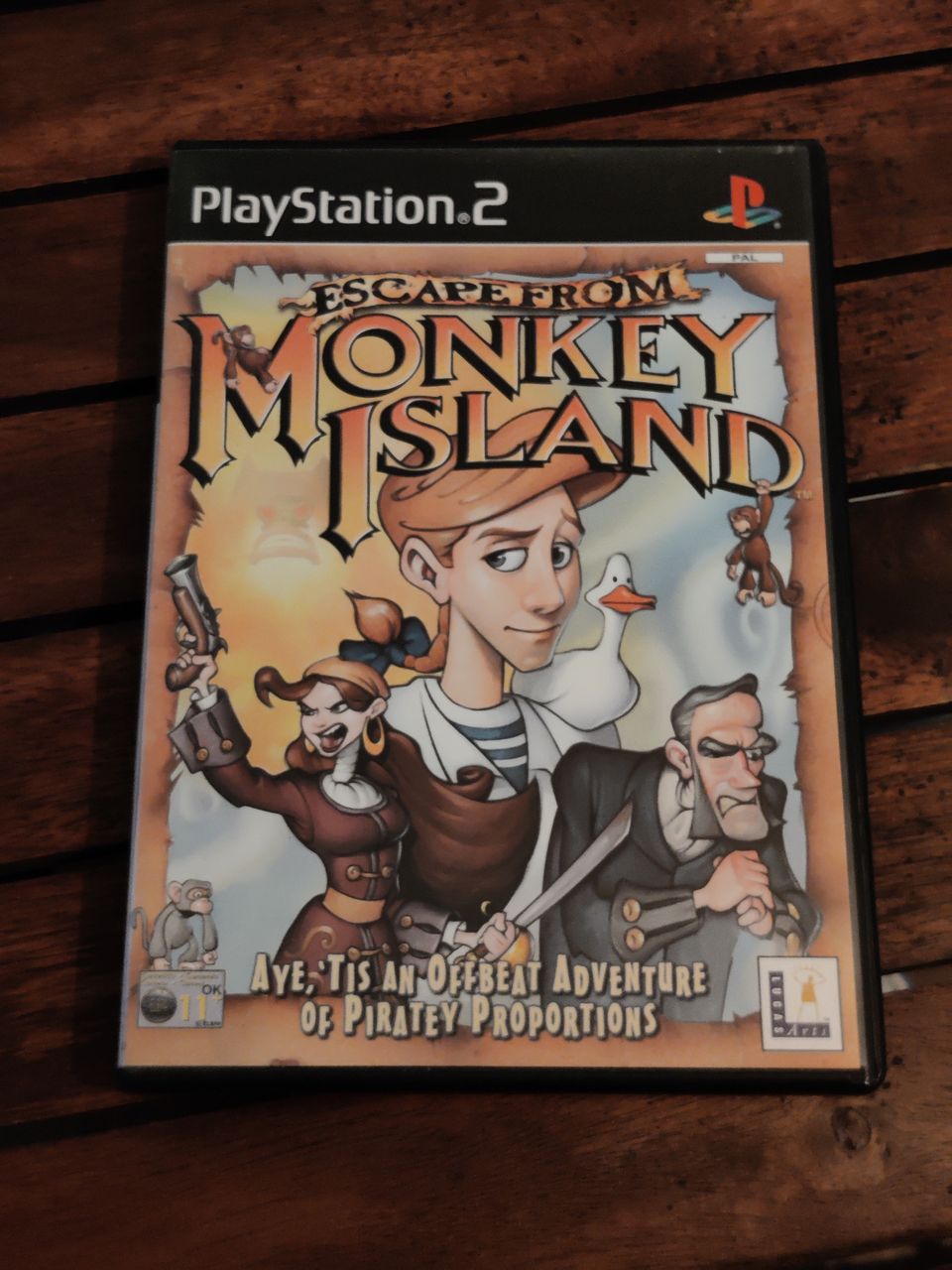 PS2 Escape From Monkey Island