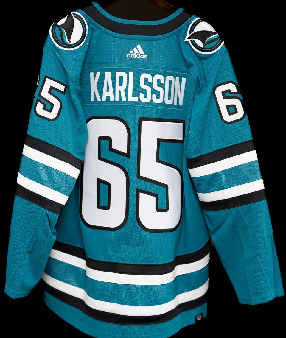 Erik Karlsson San Jose Sharks NHL -pelipaita UUSI