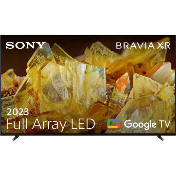 Sony 65" 4K Google TV (2023), Musta