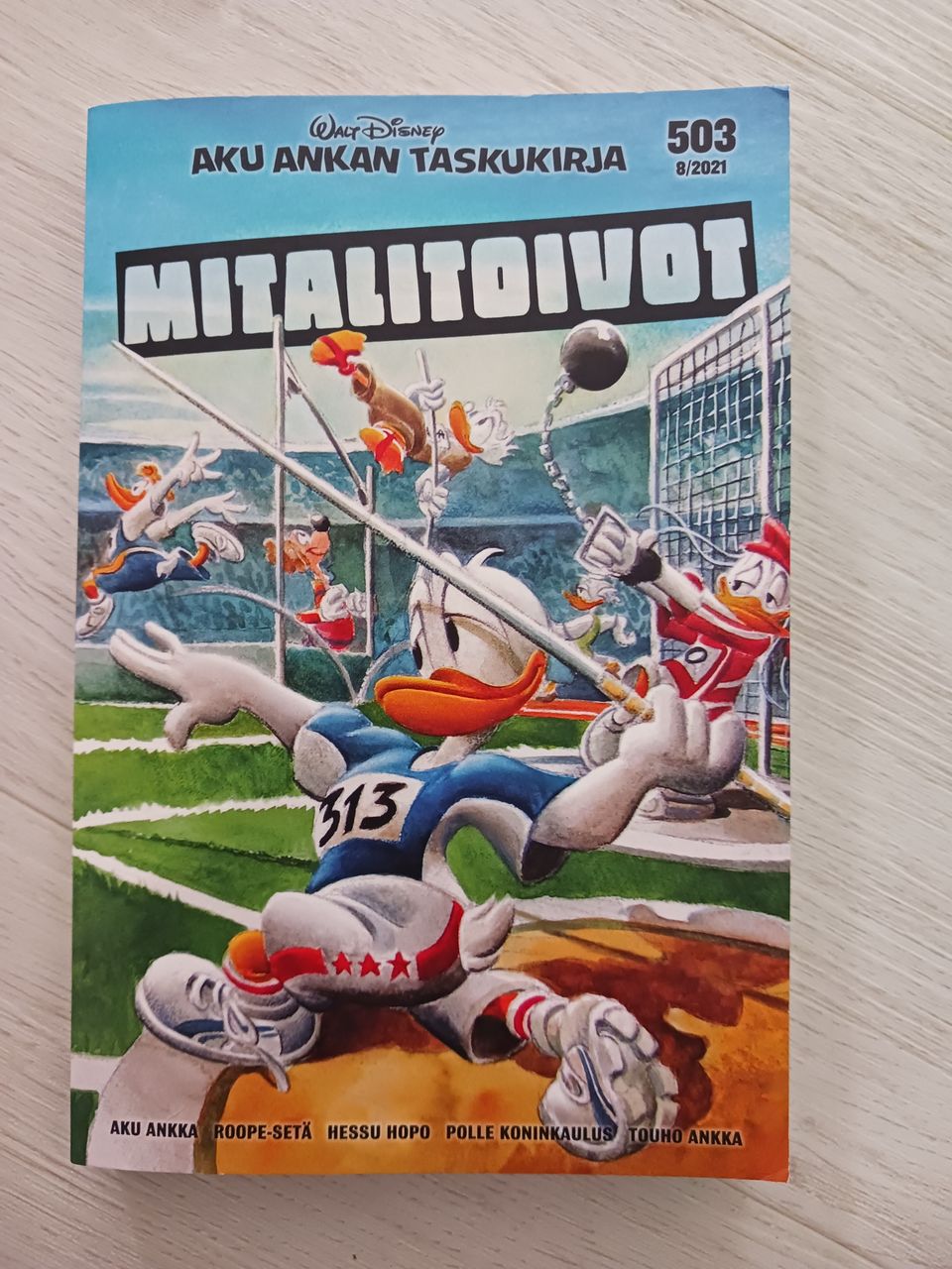 Aku Ankan taskukirja mitalitoivot 503