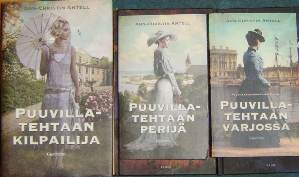 Ann-Christin Antell : Puuvillatehtaan trilogia