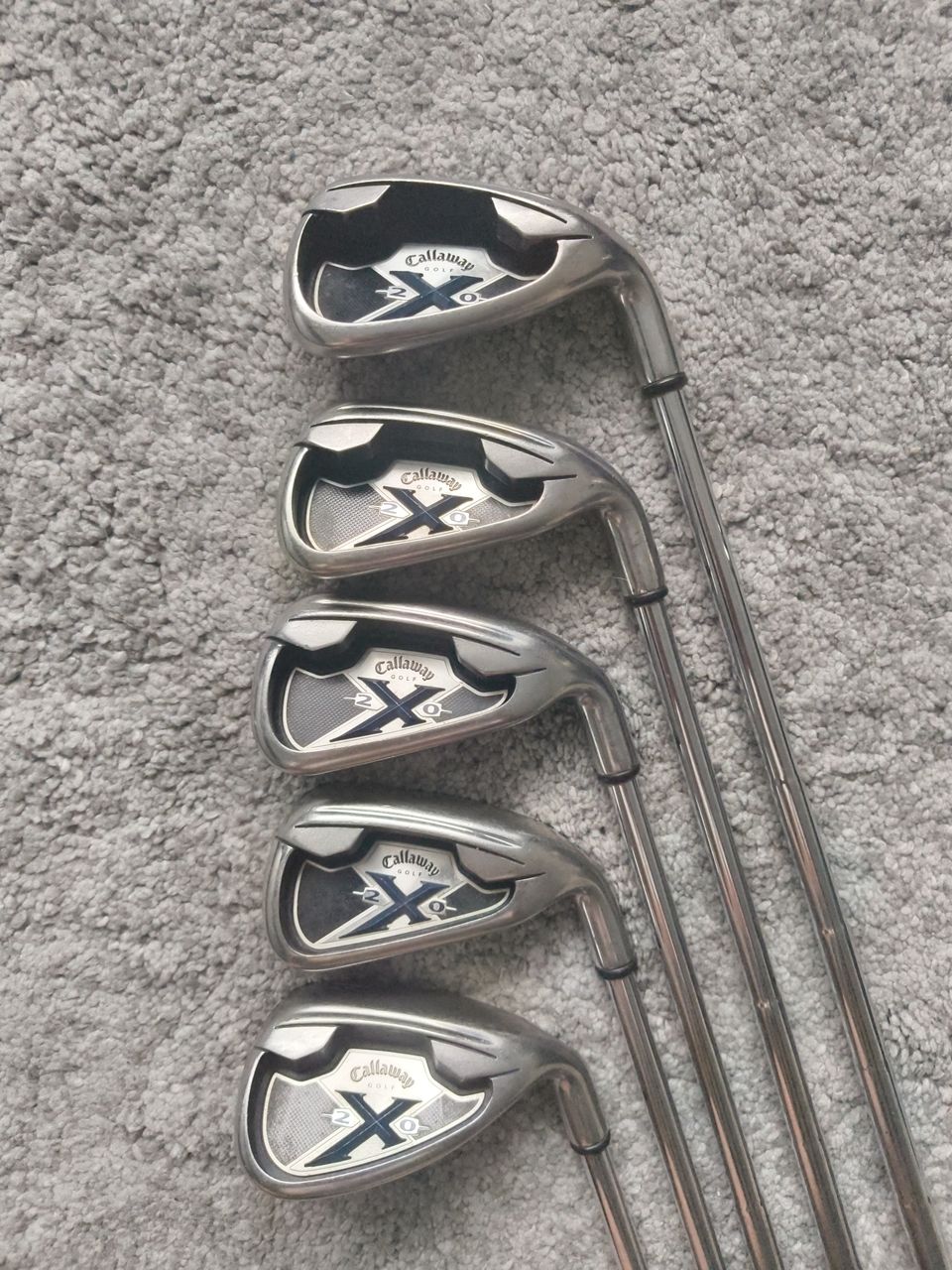 Callaway X20 5-7 + AW raudat RH (2007)