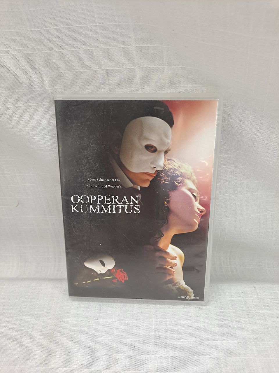 Oopperan kummitus DVD.