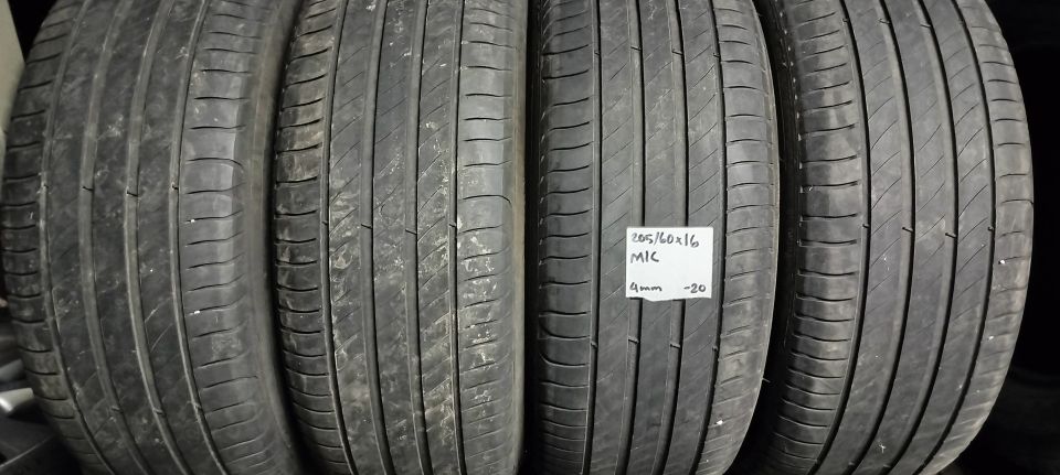 4kpl 205/60R16 Michelin kesärenkaat