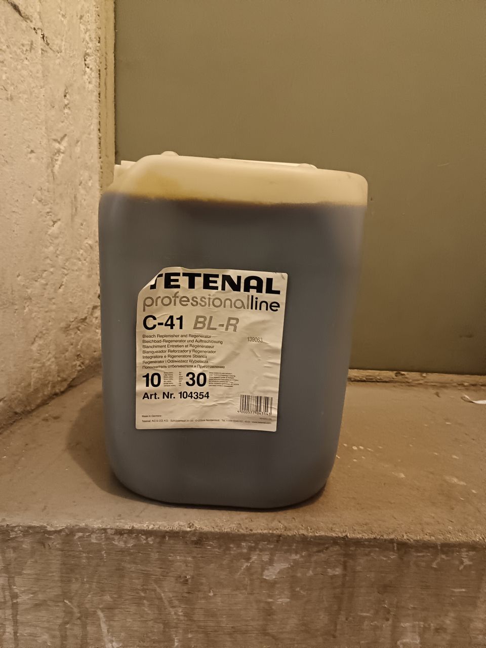 Tetenal C41 bleach replenish, 5l. 3 kpl.