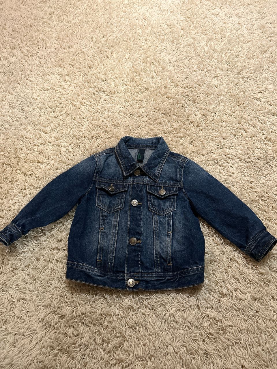 Benetton Jeans lasten farkkutakki 82cm