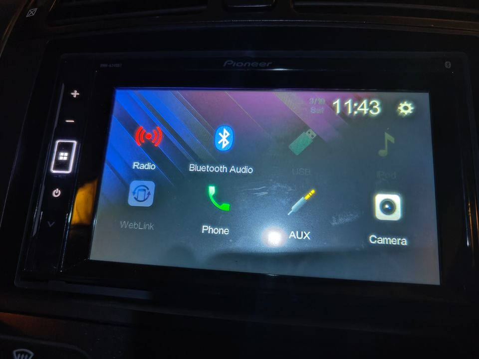 Pioneer dmh-a240bt 2-din