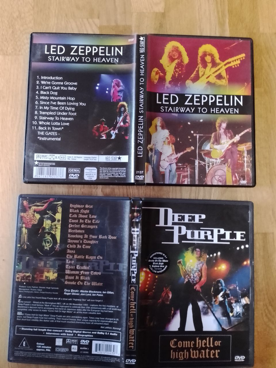 Led Zeppelin ja Deep Purple