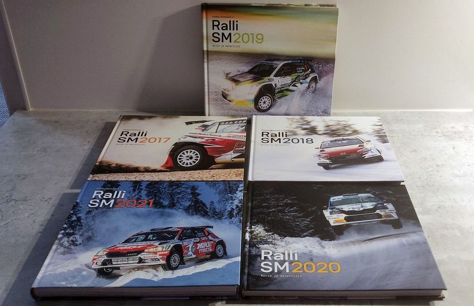 Ralli SM kirjat 2017-2021 - Kuvia & Menestyjiä