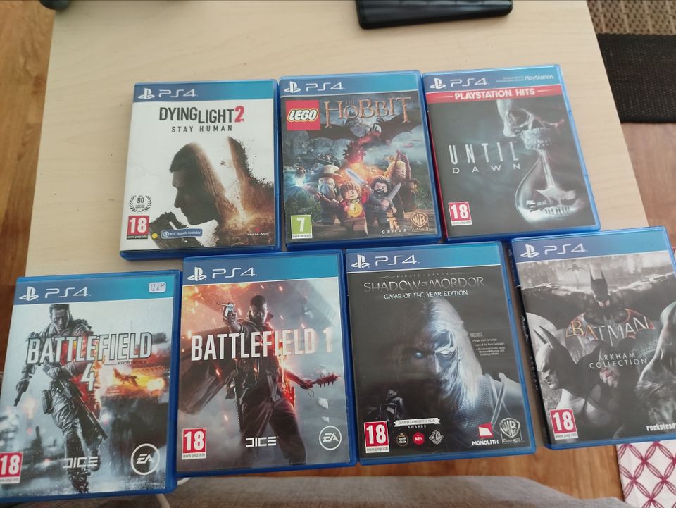 Ps4 pelejä