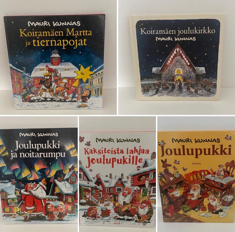 Mauri Kunnas Joulukirjat