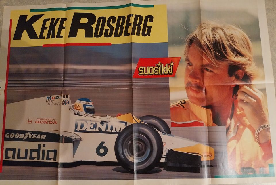 Keke Rosberg - Juliste