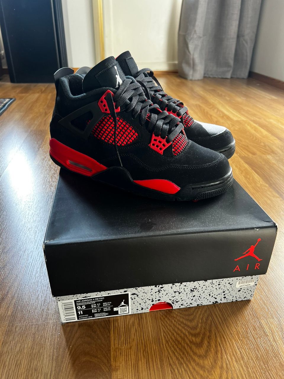 air jordan 4 red thunder