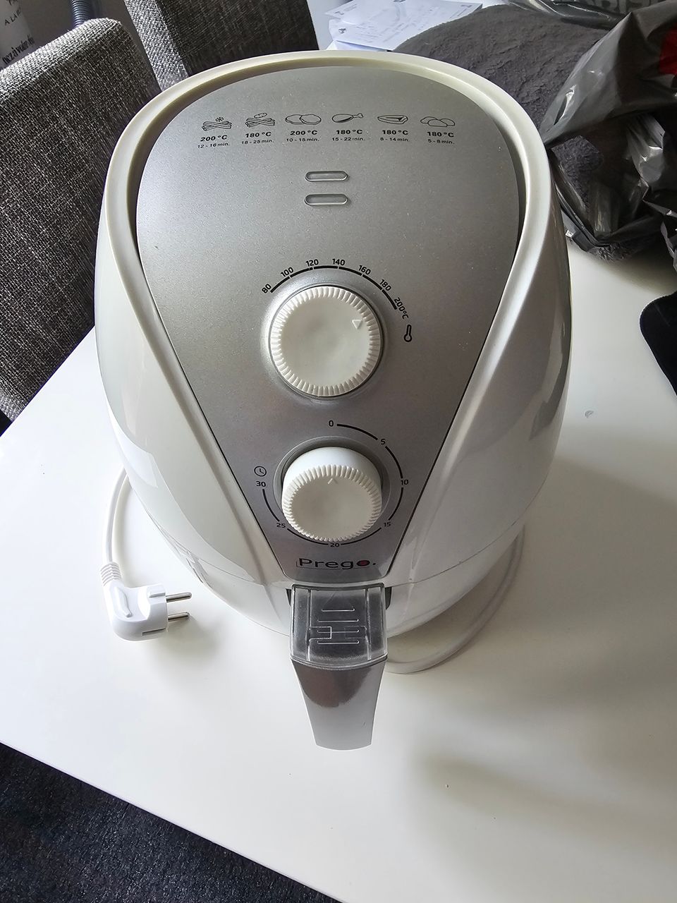 Prego 2,5L airfryer