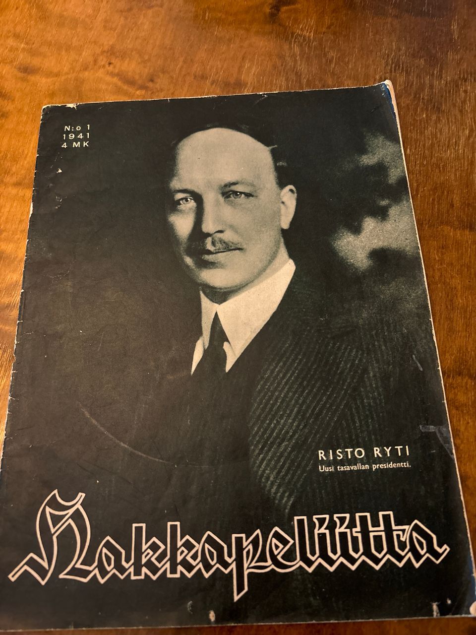 Hakkapeliitta, v.1941, Risto Ryti