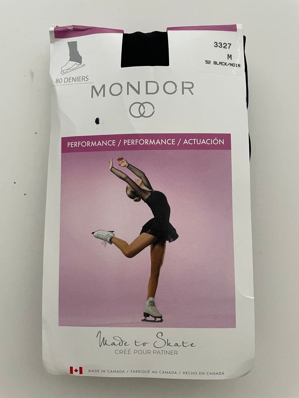 Mondor 3327 legginsit, mustat