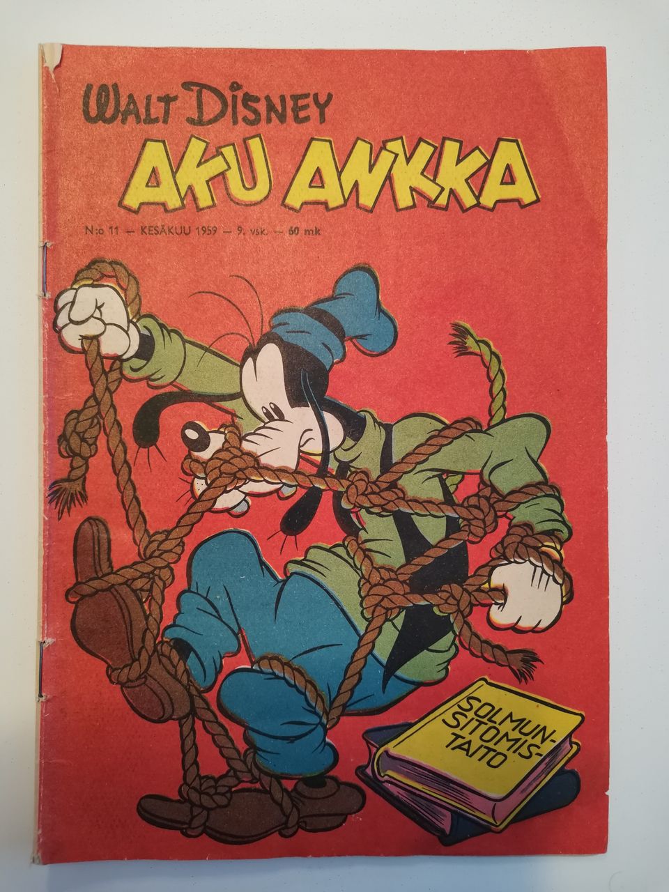 Aku Ankka n:o11 kesäkuu 1959