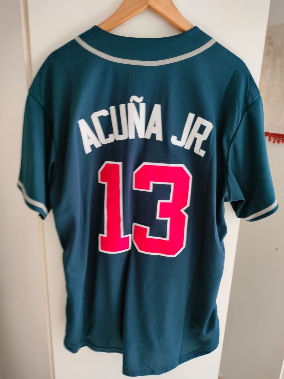 Atlanta Braves MLB #13 Ronald Acuña Jr pelipaita