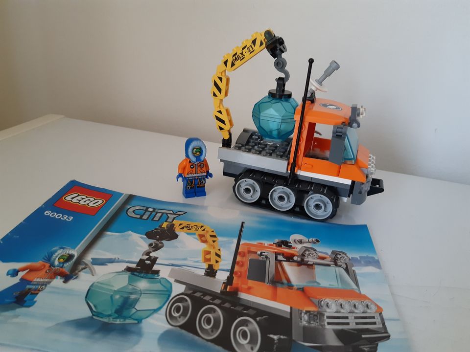 Lego City 60032 ja 60033 Arktinen setti