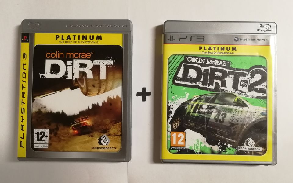 Colin Mcrae DIRT 1 + 2 (PS3)