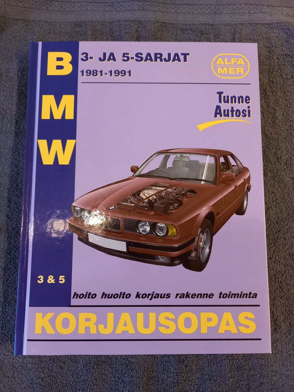 BMW korjausopas 3 & 5 srj 1981-91 Alfamer