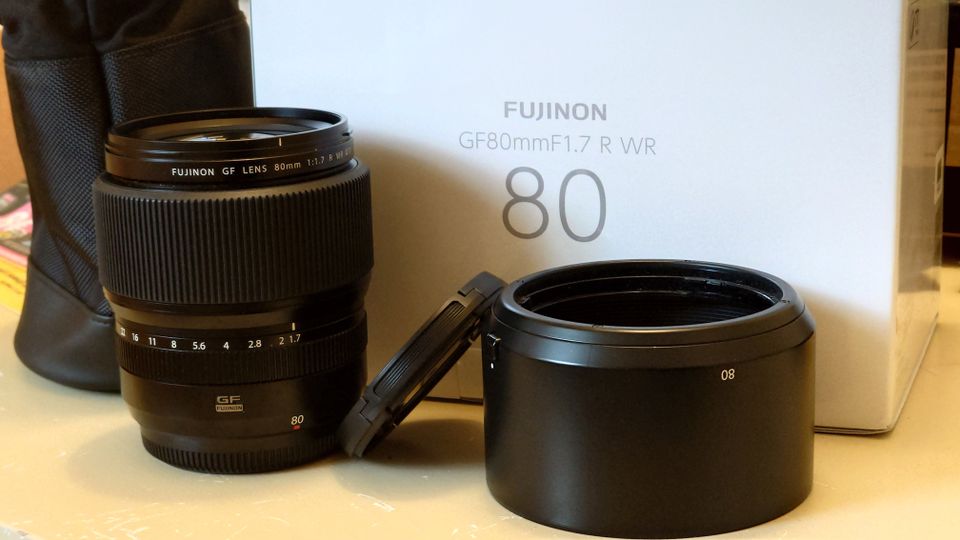 Fujifilm Fujinon GF80mm F 1.7 R WR