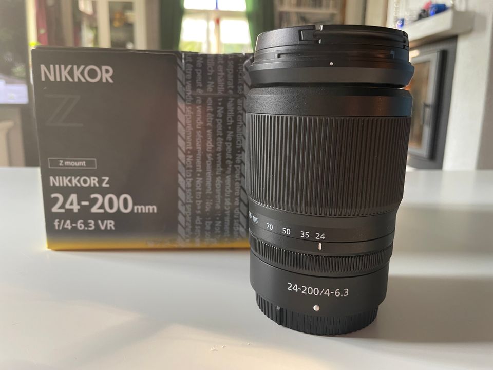 Nikon Nikkor Z 24-200mm f/4-6.3 VR -objektiivi