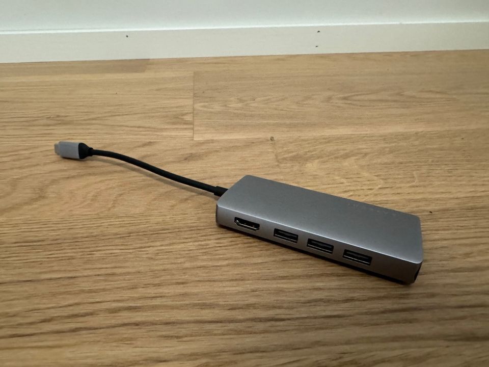 Satechi USB-C Multi-Port Adapter 4K Gigabit Ethernet V2 -adapteri