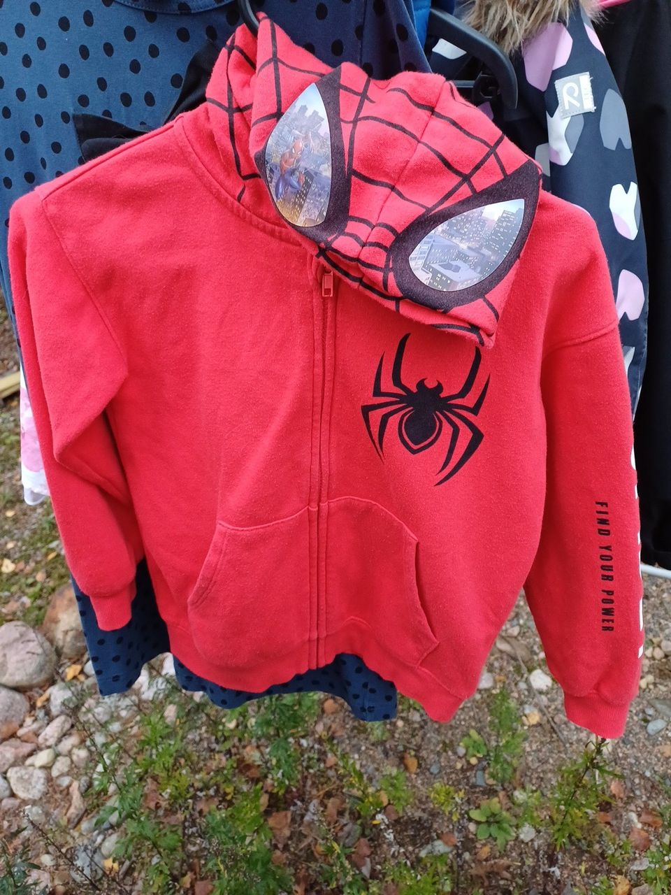 Spiderman huppari 122-128