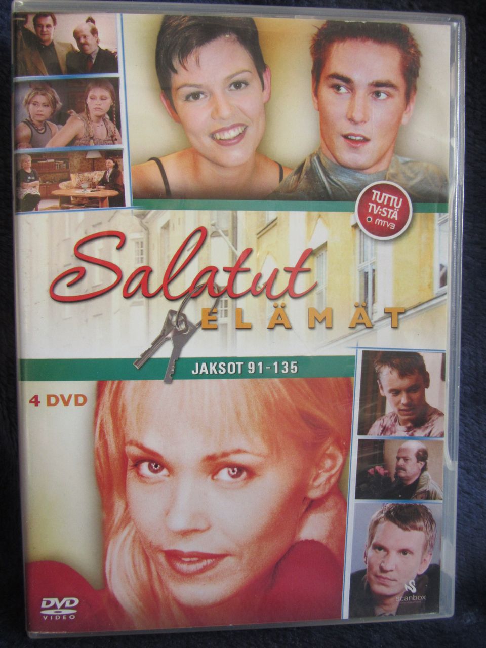 Salatut Elämät jaksot 91-135 dvd