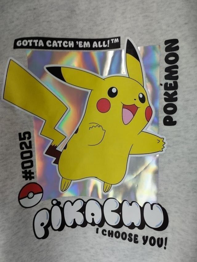 Uusi 110/116 Pikachu college pusero Pokemon