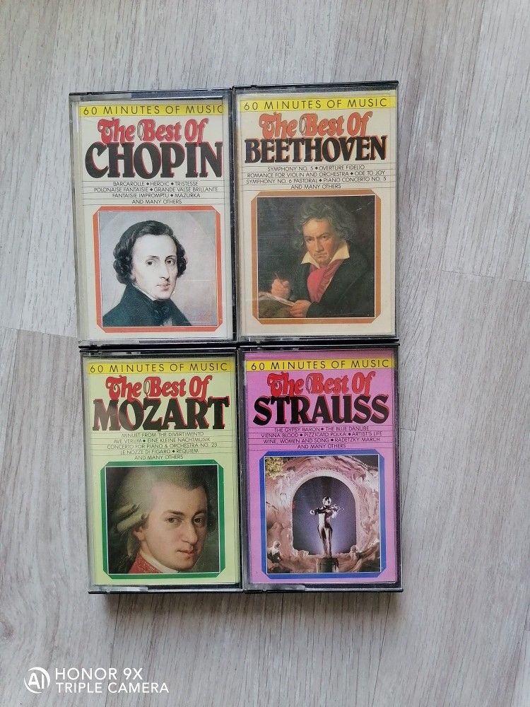 The Best Of STRAUSS MOZART CHOPIN BEETHOVEN GRIEG