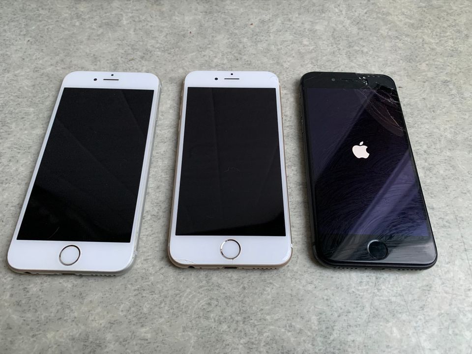 iPhone 6 ja iPhone 8 varaosiksi/käyttöön