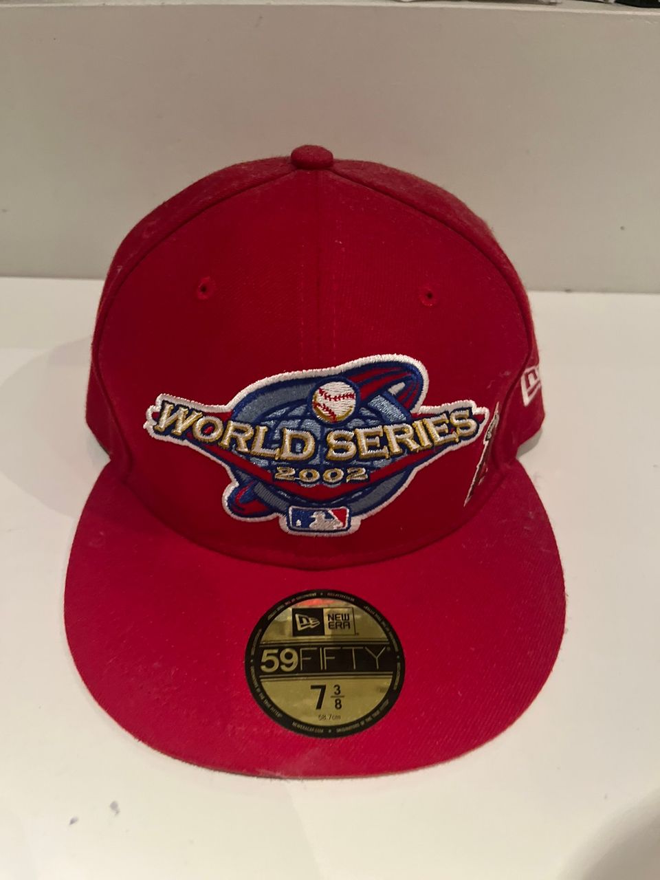 Los Angeles Angels World Series fitted cap