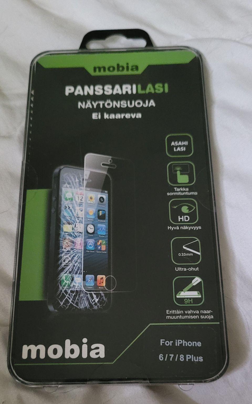 Mobia panssarilasi for iPhone 6/7/8 Plus