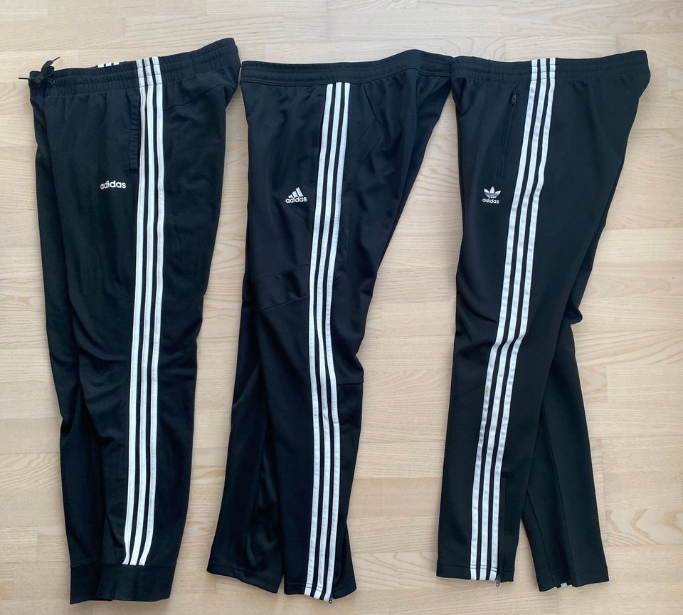 Adidas housut verkkarit trikoot M