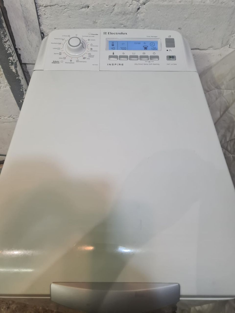 Electrolux inspire 6kg kuljetuksella