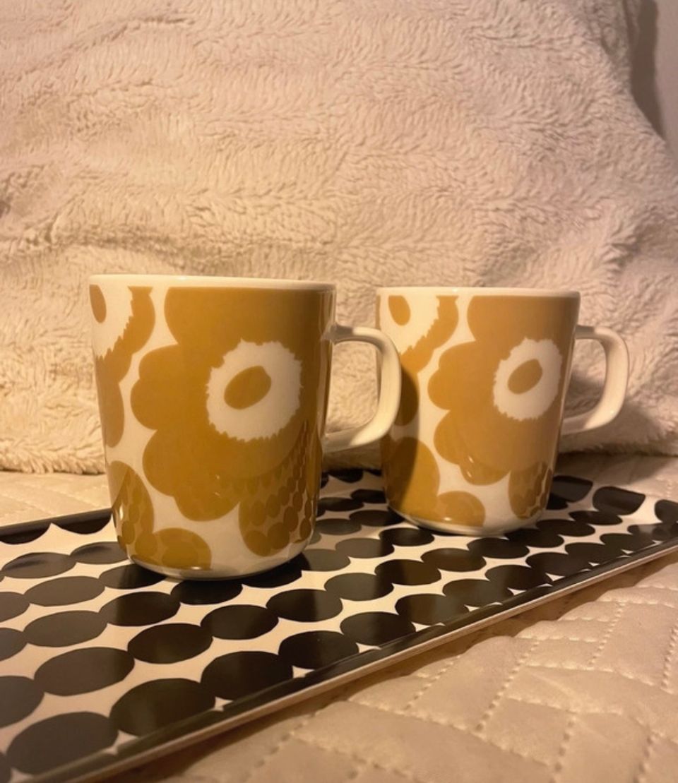 Marimekko Unikko Mukit 2 kpl