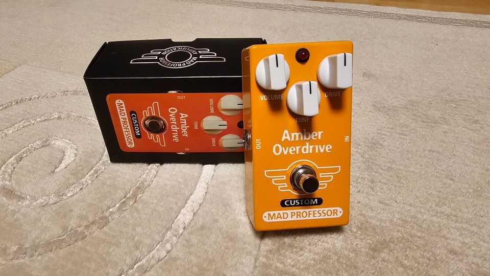 Mad Professor Amber Overdrive Custom