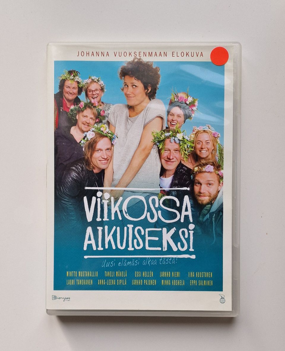 Viikossa aikuiseksi DVD