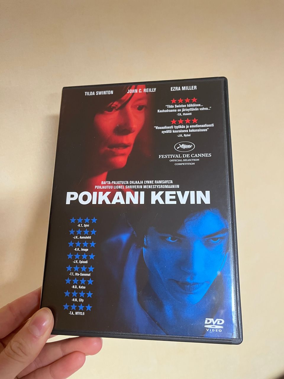 Poikani kevin -elokuva (dvd)