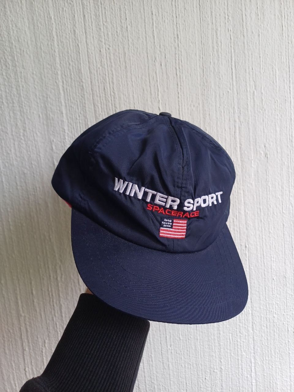 Vintage cap/lippis Winter Sport Spacerace