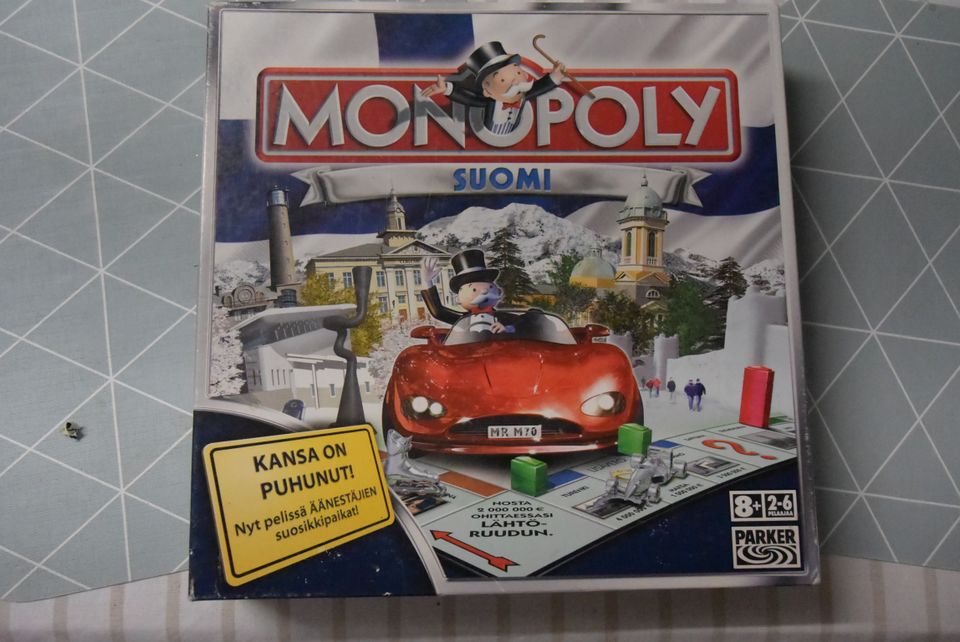 Monopoly Suomi lautapeli