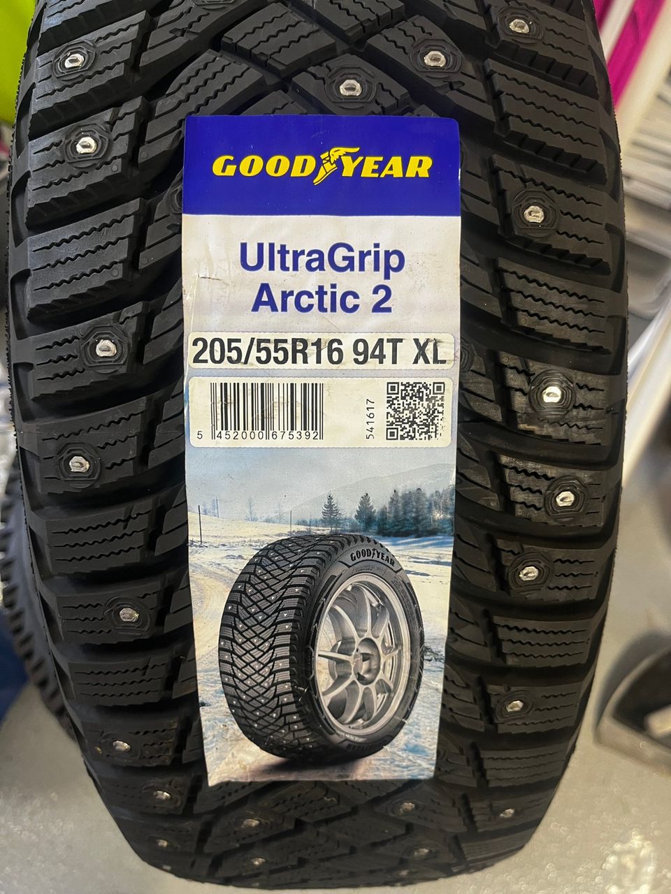 Good Year UltraGrip Arctic 2 Nastarenkaat