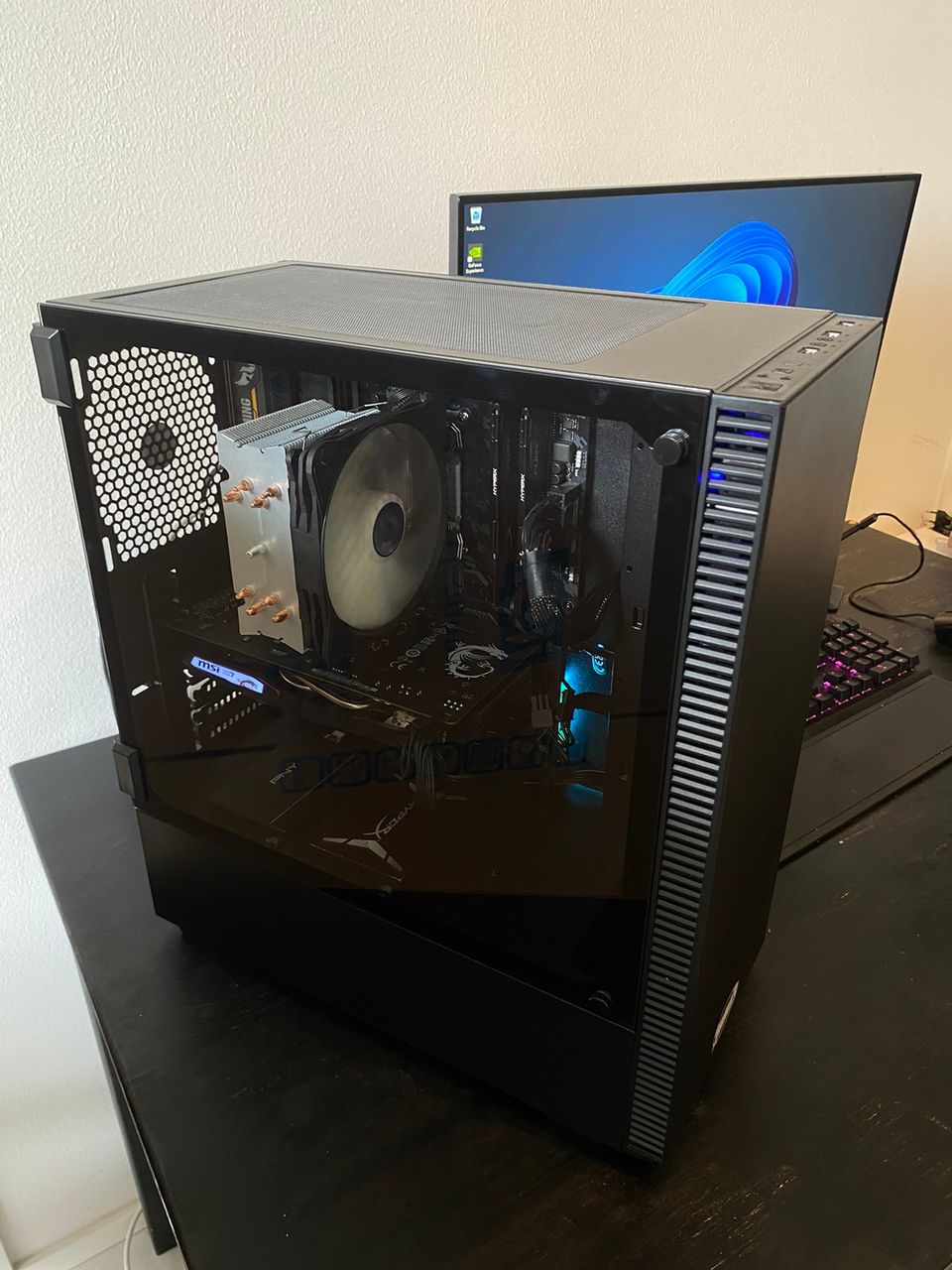 Pelitietokone | Ryzen 5 2400G | GTX 1650 Super| 16Gb