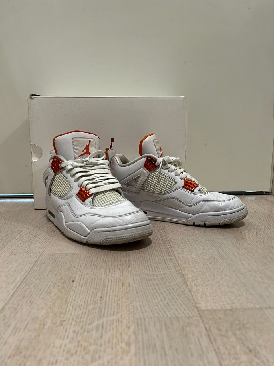 Jordan 4 retro metallic orange 44,5