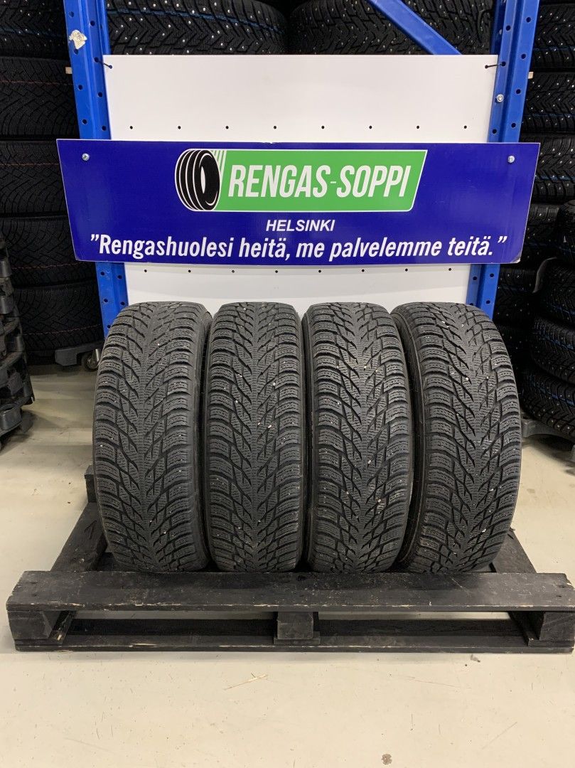 Kitkarenkaat 195/65R16 Nokia Hakkapeliitta R3