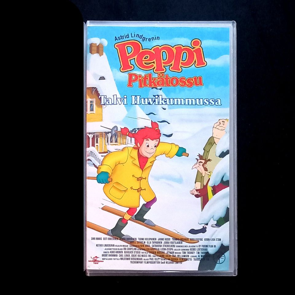 Peppi Pitkätossu Talvi huvikummussa vhs