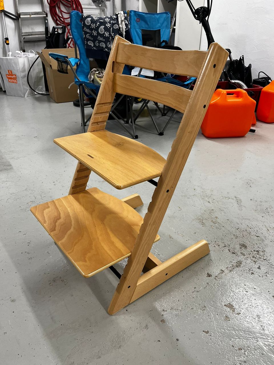 Lasten stokke triptrap tuoli