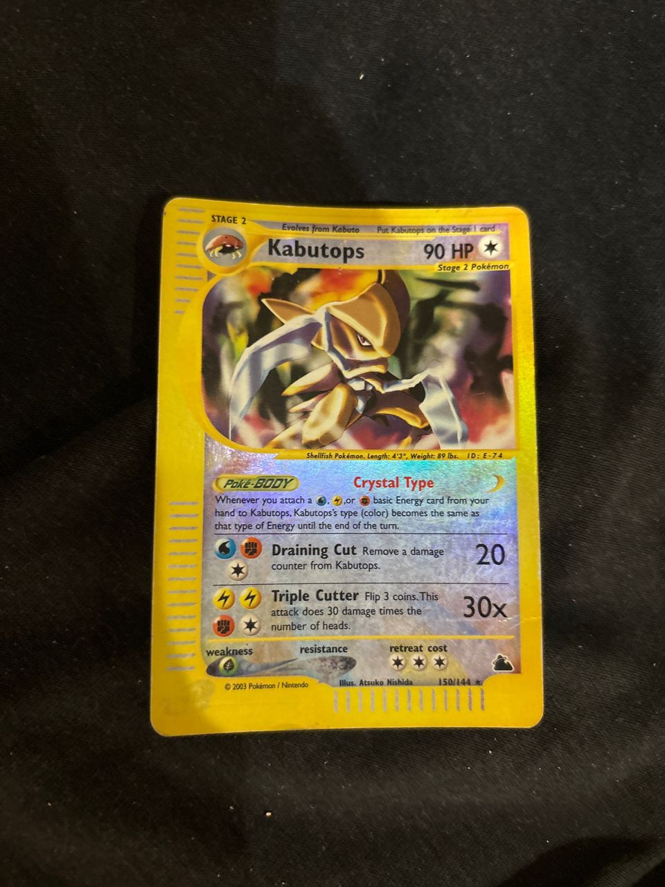 Kabutops Crystal Type